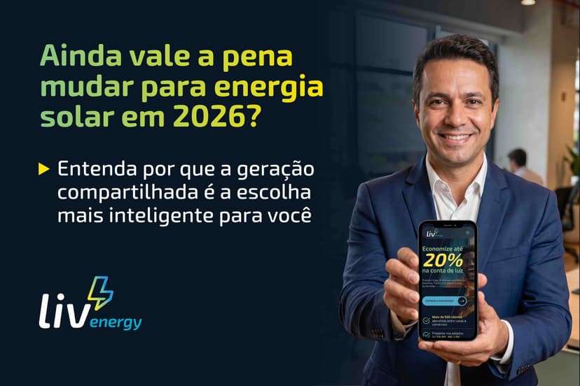 Imagem de Energia renovável em 2026: custo inicial vale a pena? economia!